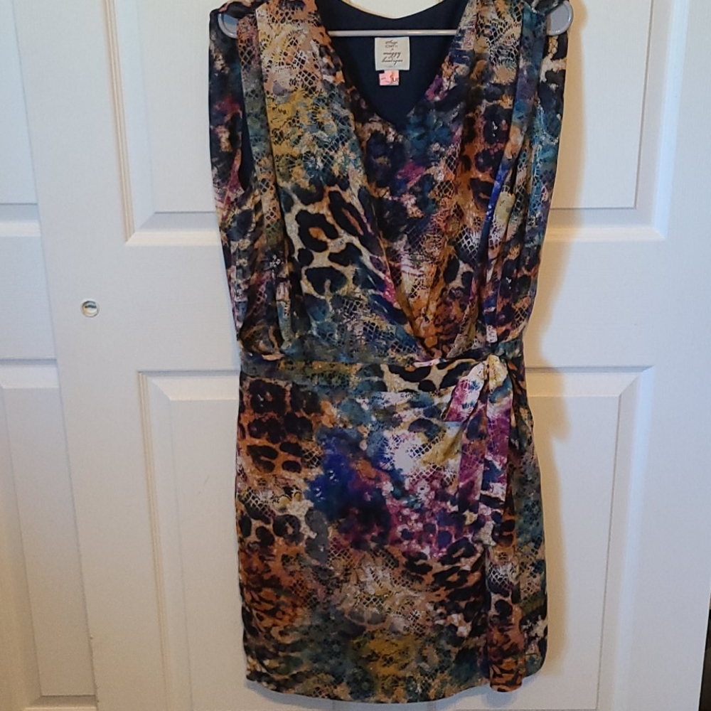 Suzi Chin animal print dress